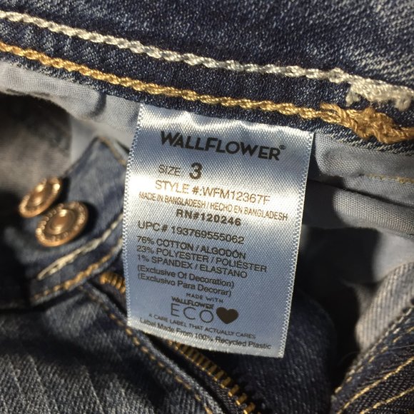 Wallflower jeans size 3 - Picture 2 of 8